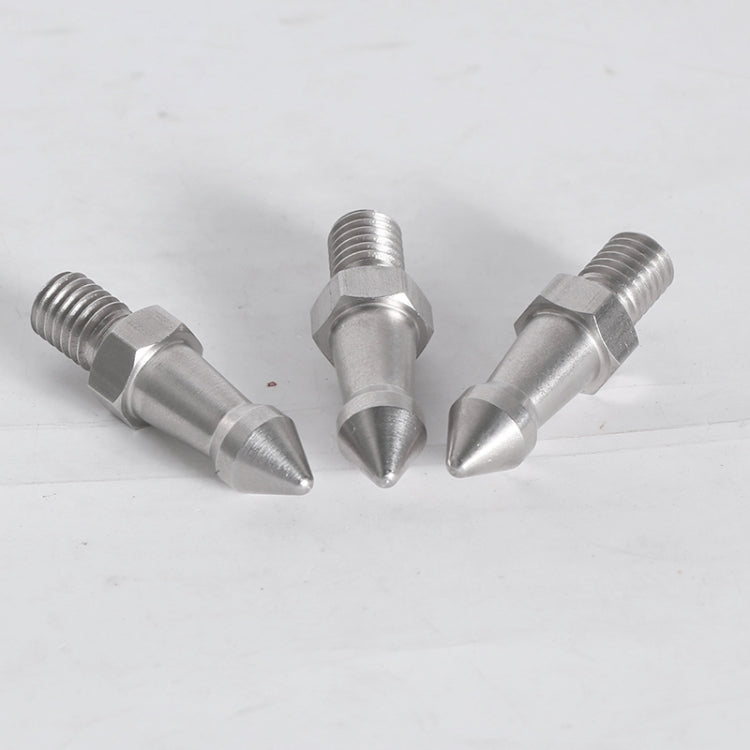 BEXIN LS006 قطعتان من برغي قدم M8 بوصة من الفولاذ المقاوم للصدأ لحامل ثلاثي القوائم SLR، LS006