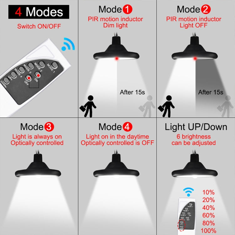مصباح LED يعمل بالطاقة الشمسية 2 في 1، 112 مصباح LED للحديقة الداخلية والخارجية، مصباح LED 2 في 1، ضوء أبيض 2 في 1، ضوء دافئ 2 في 1