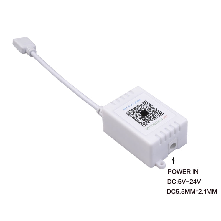 وحدة تحكم LED RGB بتقنية بلوتوث JH-RGB03 بواجهة DC5.5x2.1 مم، JH-RGB03
