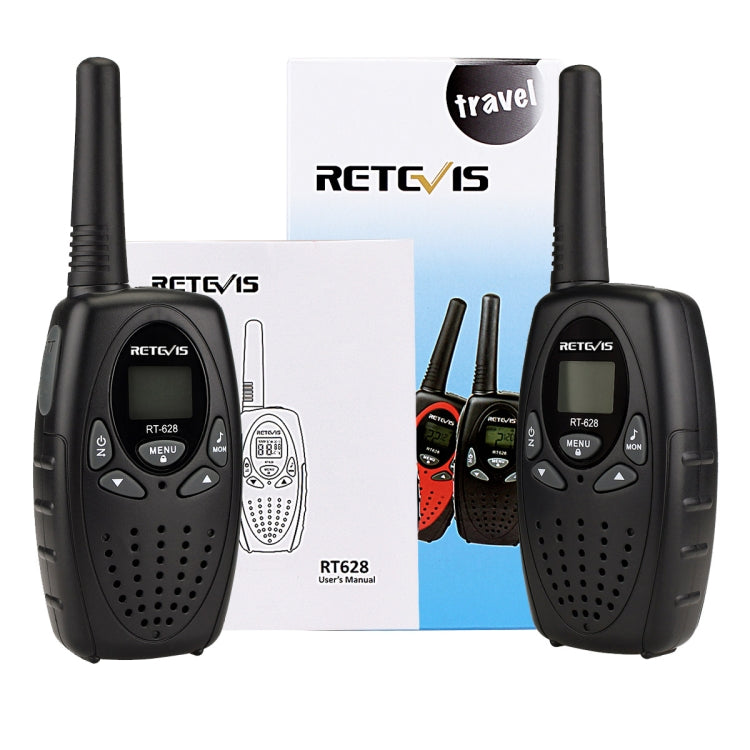 1 Pair RETEVIS RT628 0.5W US Frequency 462.550-467.7125MHz 22CHS Handheld Children Walkie Talkie