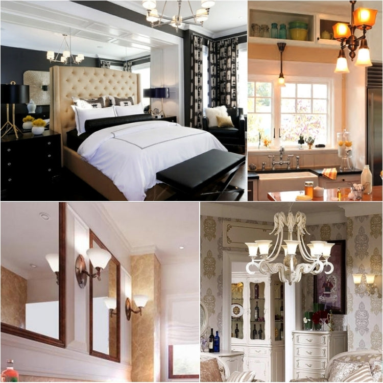 LED Energy-Saving Bulb White Light 6000-6500K AC 85-265V, 5W 40LM, 9W 810LM, 5W, 12W 1080LM, 12W