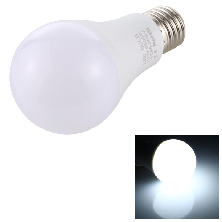 LED Energy-Saving Bulb White Light 6000-6500K AC 85-265V, 5W 40LM, 9W 810LM, 5W, 12W 1080LM, 12W