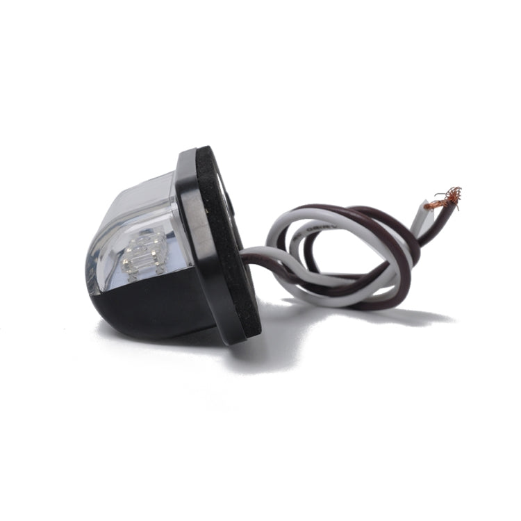 A5662 مصباح خلفي لشاحنة مقطورة 12 فولت 3 مصابيح LED لرقم لوحة الترخيص، A5662