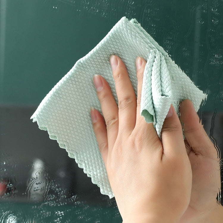 Non-Marking And Easy-To-Dry Fish Scale Rags Kitchen Cleaning Towels, Random Color Delivery, 5pcs, 10pcs, 20pcs