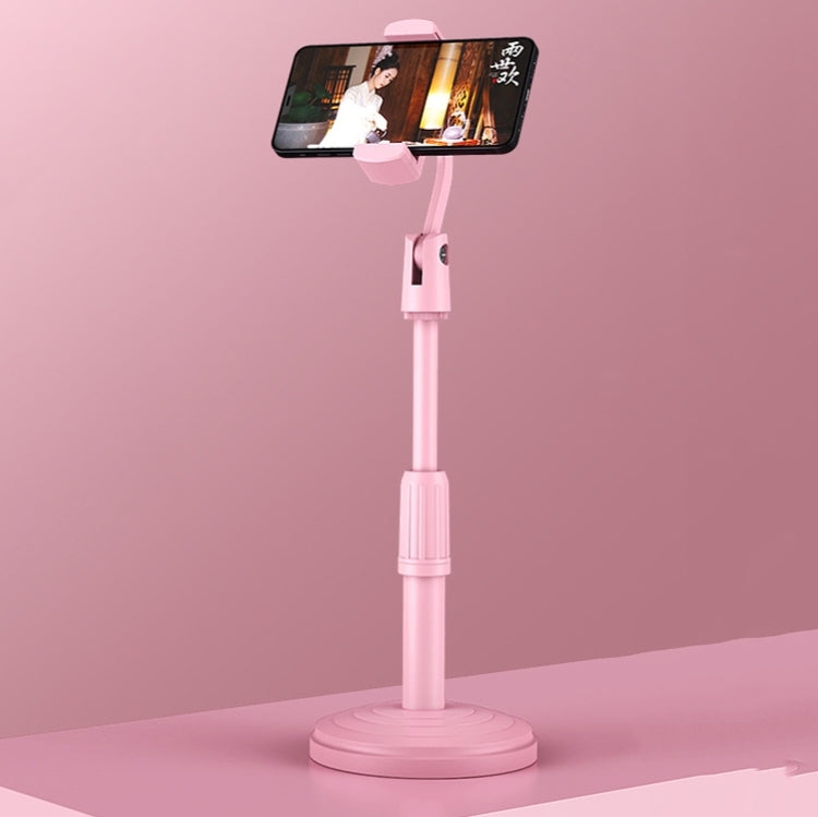 Desktop Stand Mobile Phone Tablet Live Broadcast Stand Telescopic Disc Stand