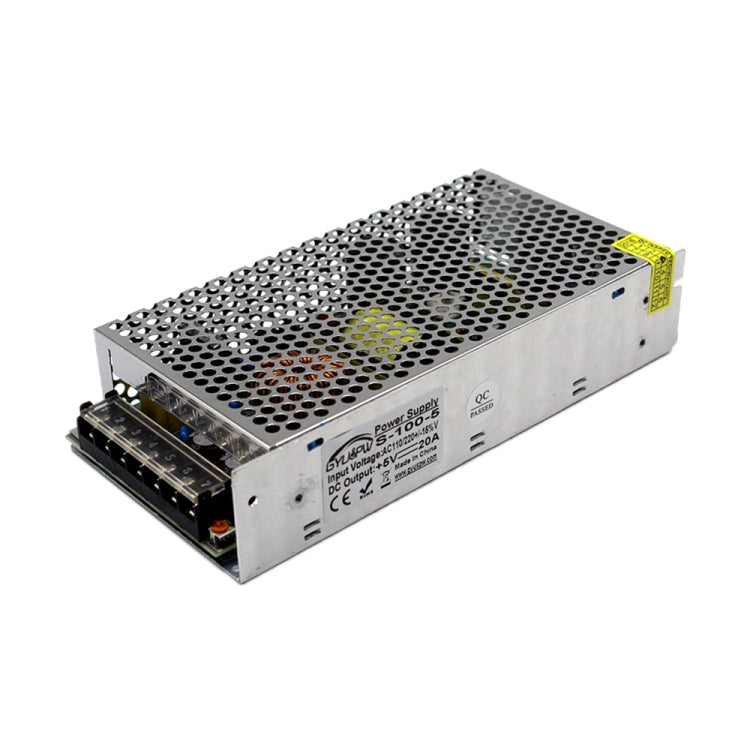 مزود طاقة تبديل منظم بمصابيح LED، الحجم: 199 × 98 × 42 مم، S-100-5 DC5V 20A 100W، S-150-5 DC5V 30A 150W، S-120-12 DC12V 10A 120W، S-150-12 DC12V 12.5A 150W، S-180-12 DC12V 15A 180W، S-200-12 DC12V 16.7A 200W، S-120-24 DC24V 5A 120W ...