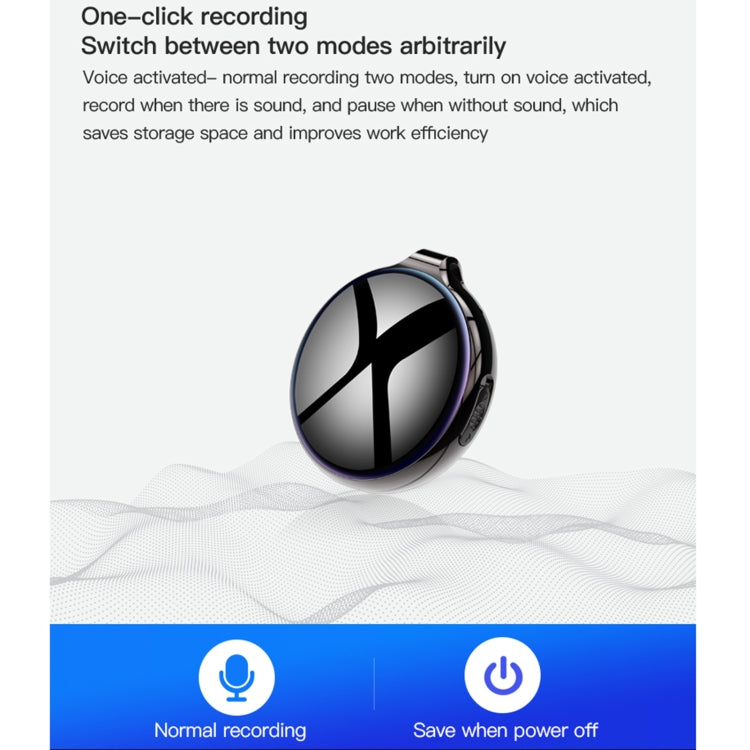 Q39 AI Intelligent High-definition Noise Reduction Voice Control Recorder