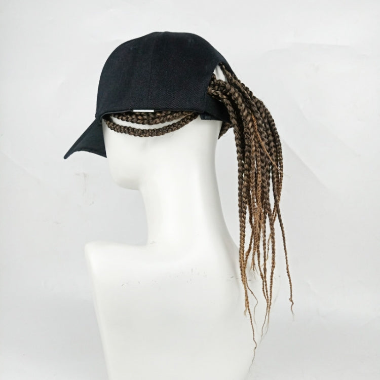 Dreadlocks Wig Hat One-piece Hair Cover for Men and Women, Black Cap, White Cap
