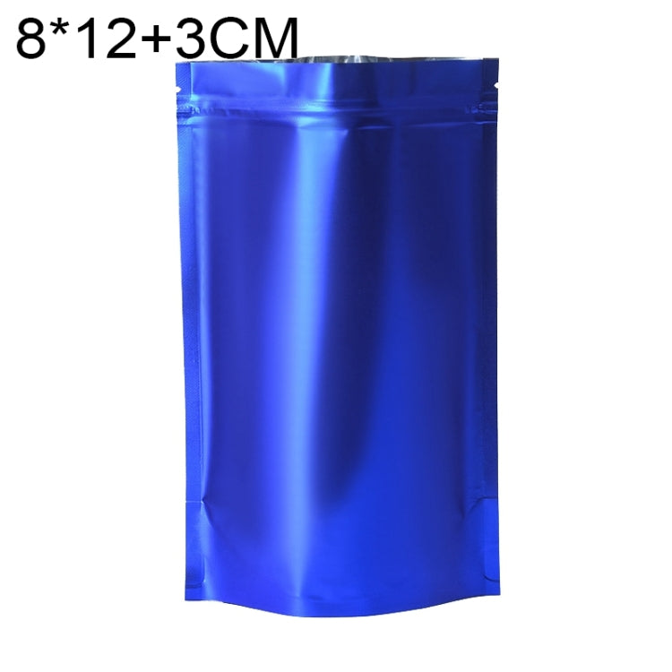 100 PCS/Set Matte Aluminum Foil Snack Stand-up Pouch