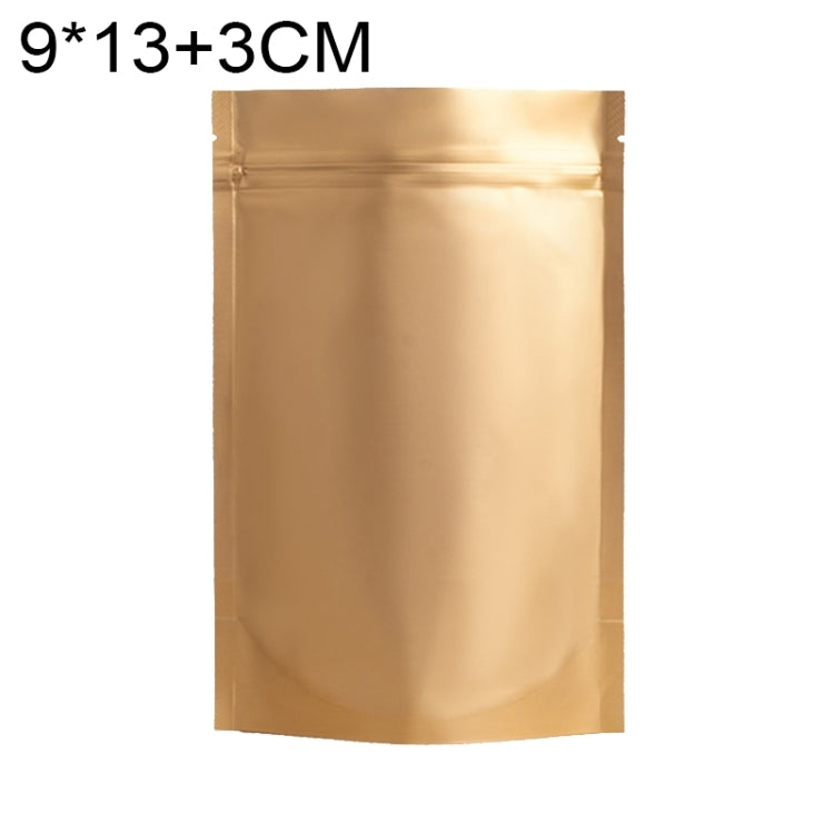 100 PCS/Set Matte Aluminum Foil Snack Stand-up Pouch