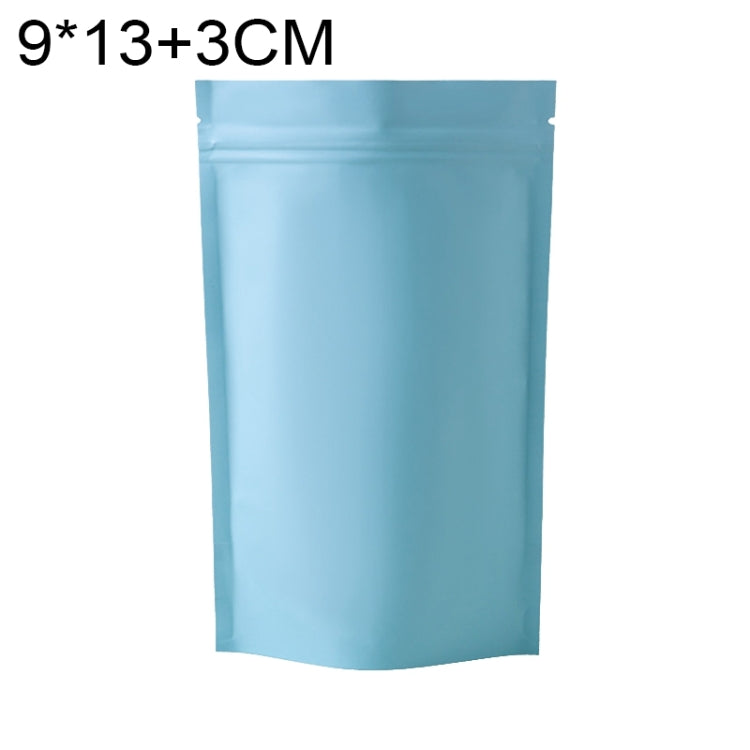 100 PCS/Set Matte Aluminum Foil Snack Stand-up Pouch