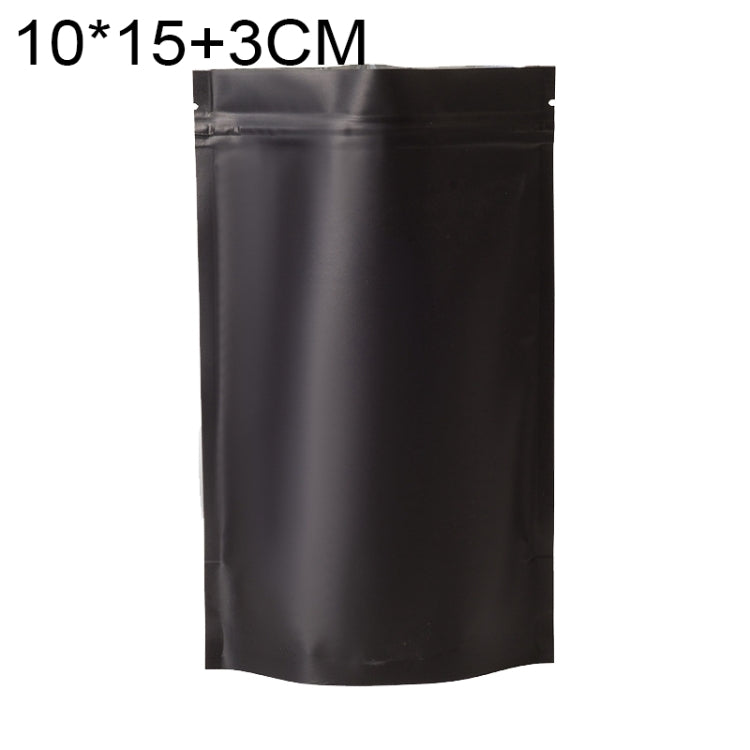 100 PCS/Set Matte Aluminum Foil Snack Stand-up Pouch