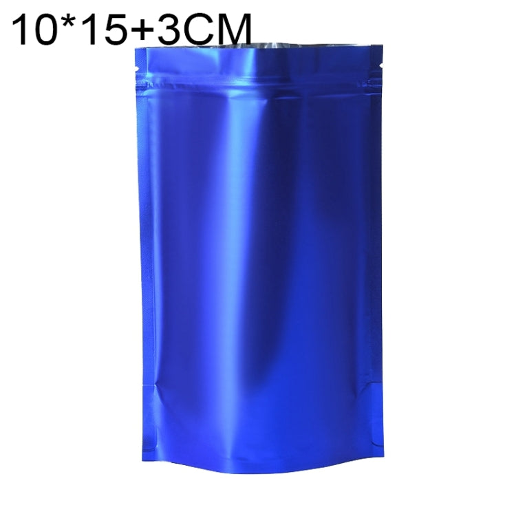 100 PCS/Set Matte Aluminum Foil Snack Stand-up Pouch
