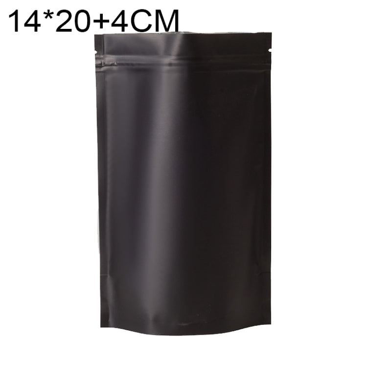 100 PCS/Set Matte Aluminum Foil Snack Stand-up Pouch