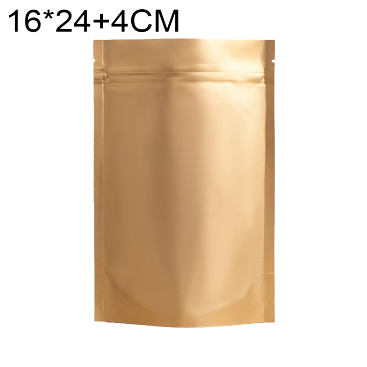 100 PCS/Set Matte Aluminum Foil Snack Stand-up Pouch