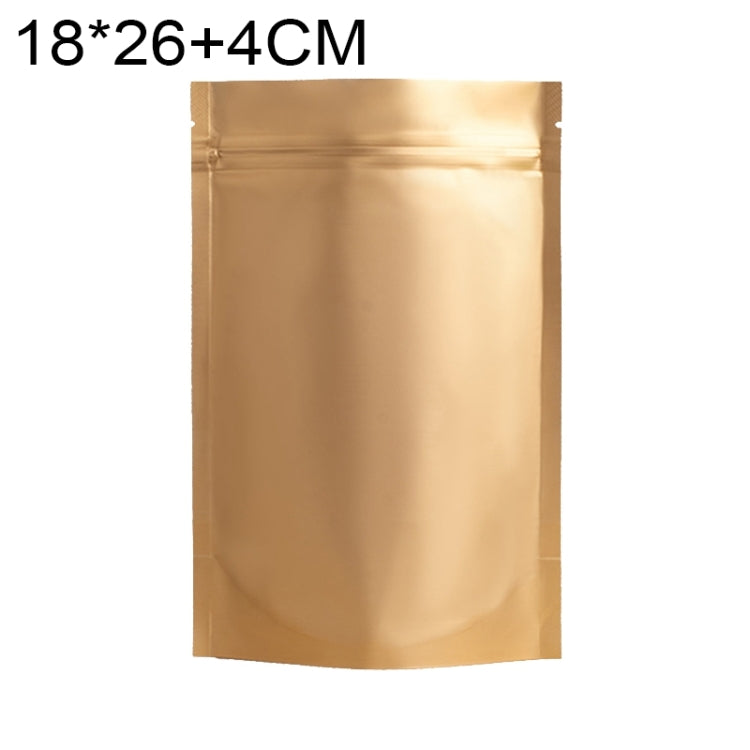 100 PCS/Set Matte Aluminum Foil Snack Stand-up Pouch
