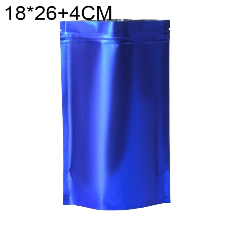 100 PCS/Set Matte Aluminum Foil Snack Stand-up Pouch