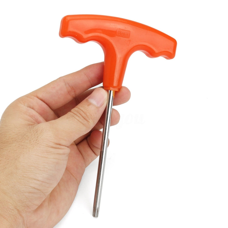 مفك براغي ألين مقاس 15 سم بمقبض على شكل حرف T T27 Torx Driver لأدوات Stihl Makita، مفك براغي ألين
