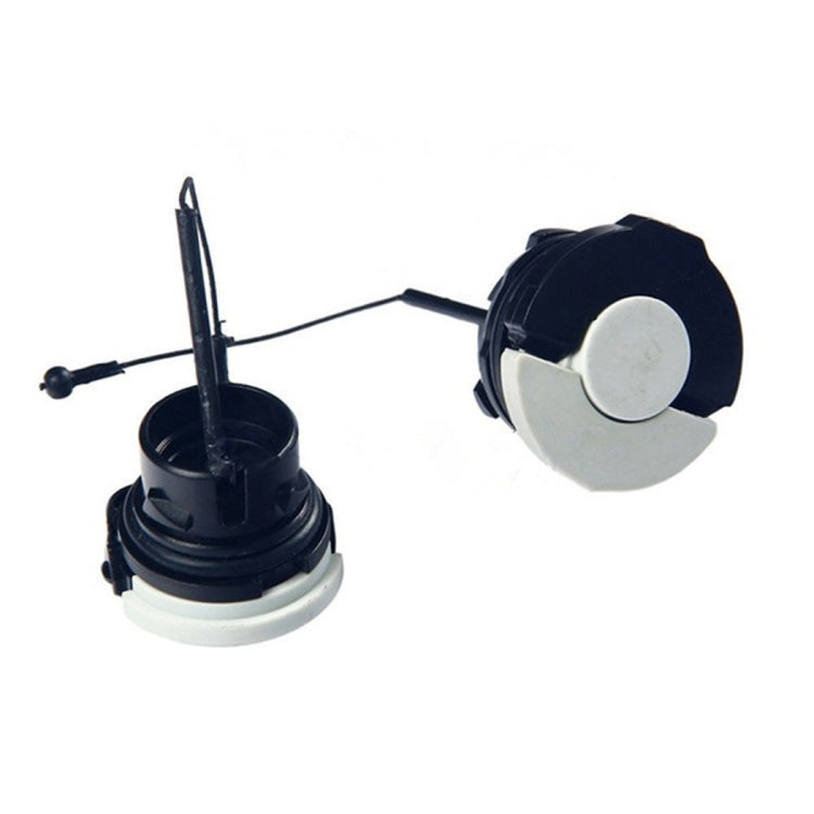 قطعتان من غطاء غطاء زيت الوقود لمنشار سلسلة Stihl FS100 FS110 MS200 MS210 MS230 MS250، غطاء غطاء الزيت