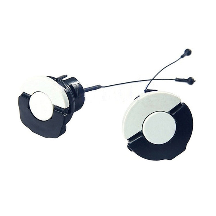 قطعتان من غطاء غطاء زيت الوقود لمنشار سلسلة Stihl FS100 FS110 MS200 MS210 MS230 MS250، غطاء غطاء الزيت