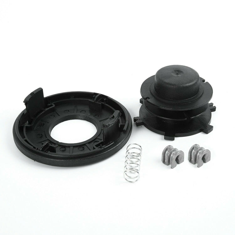 طقم بكرة غطاء رأس التشذيب لـ Stihl FS55 85 90 100 120 130 200 250، طقم بكرة غطاء رأس التشذيب