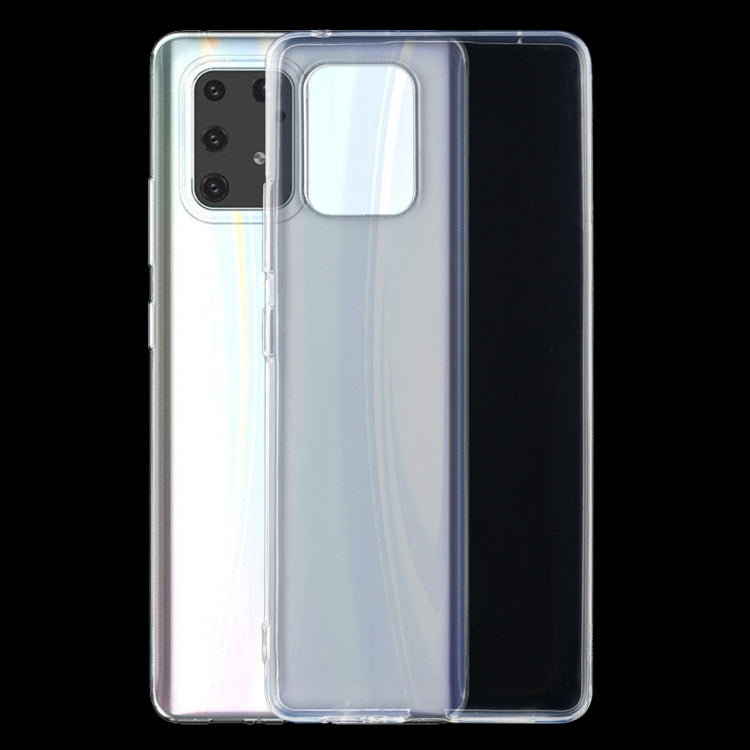 جراب حماية شفاف فائق النحافة مصنوع من مادة TPU بسُمك 0.3 مم، لهاتف Galaxy S10 Lite