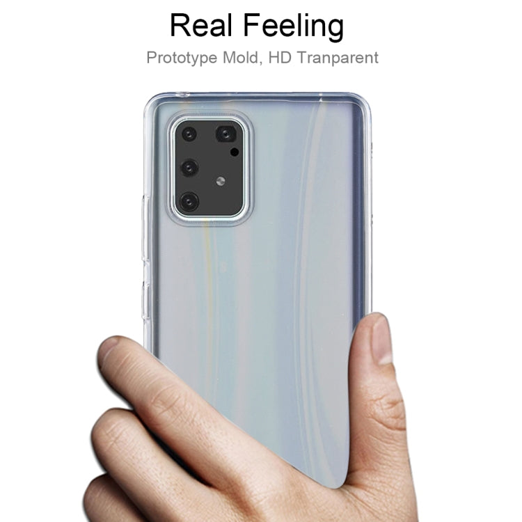 جراب حماية شفاف فائق النحافة مصنوع من مادة TPU بسُمك 0.3 مم، لهاتف Galaxy S10 Lite