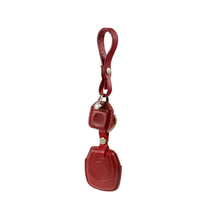 HP-A009 Motorcycle Cowhide Leather Induction Key Protective Cover for Harley Sportster S