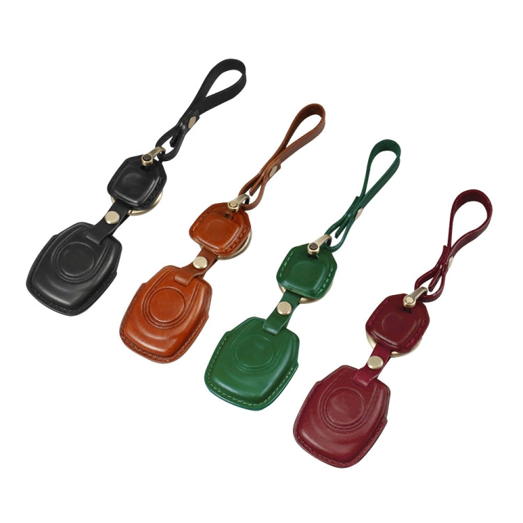 HP-A009 Motorcycle Cowhide Leather Induction Key Protective Cover for Harley Sportster S