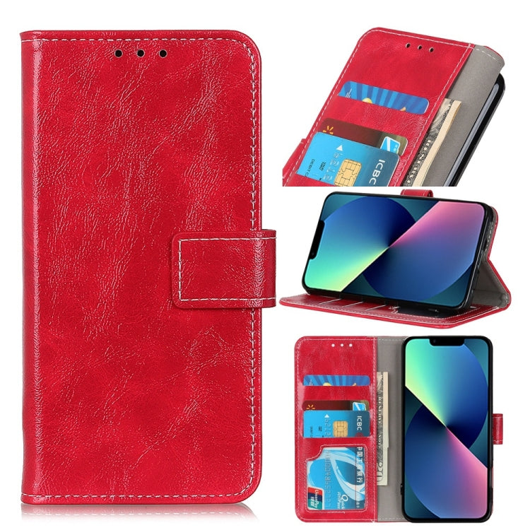 جراب هاتف جلدي قابل للطي أفقيًا بتصميم حصان مجنون عتيق، يوصى بكمية صغيرة قبل إطلاق iPhone 14، لهاتف iPhone 14، لهاتف iPhone 14 Plus، لهاتف iPhone 14 Pro، لهاتف iPhone 14 Pro Max