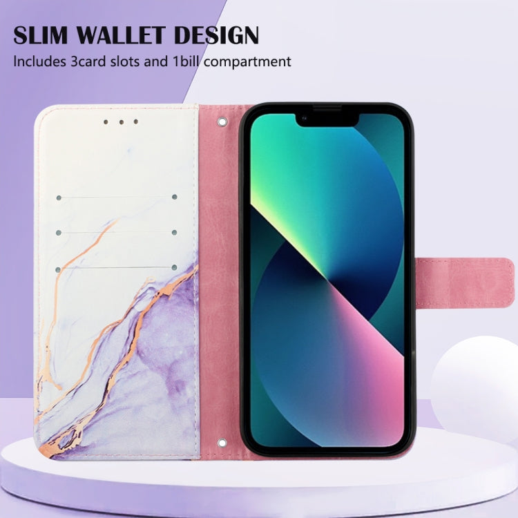 Marble Pattern Flip Leather Phone Case, For iPhone 14, For iPhone 14 Plus, For iPhone 14 Pro Max, For iPhone 14 Pro