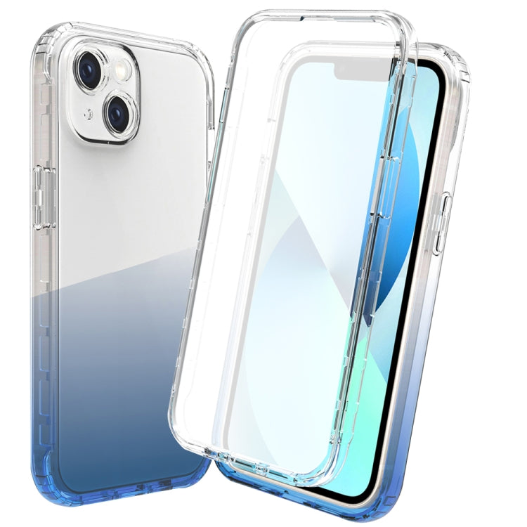 جراب هاتف شفاف متدرج مقاوم للصدمات بالكامل، مناسب لأجهزة iPhone 14 وiPhone 14 Pro وiPhone 14 Plus وiPhone 14 Pro Max