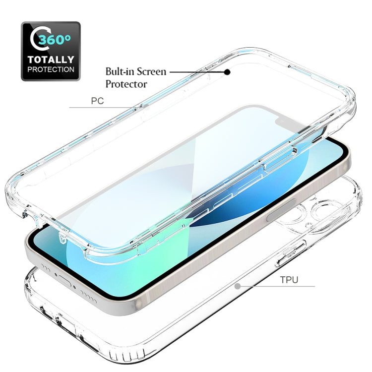 جراب هاتف شفاف متدرج مقاوم للصدمات بالكامل، مناسب لأجهزة iPhone 14 وiPhone 14 Pro وiPhone 14 Plus وiPhone 14 Pro Max