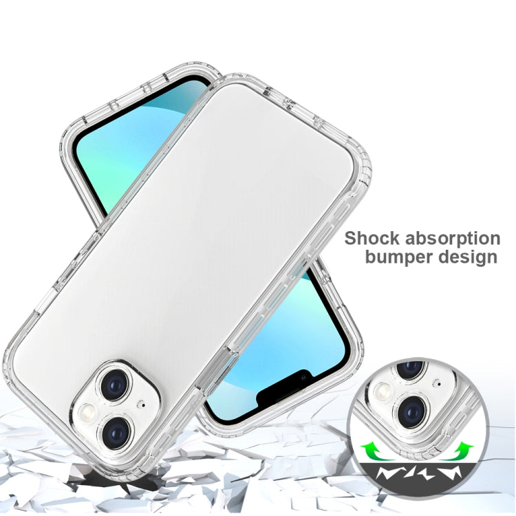 جراب هاتف شفاف متدرج مقاوم للصدمات بالكامل، مناسب لأجهزة iPhone 14 وiPhone 14 Pro وiPhone 14 Plus وiPhone 14 Pro Max