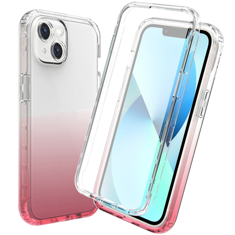 جراب هاتف شفاف متدرج مقاوم للصدمات بالكامل، مناسب لأجهزة iPhone 14 وiPhone 14 Pro وiPhone 14 Plus وiPhone 14 Pro Max