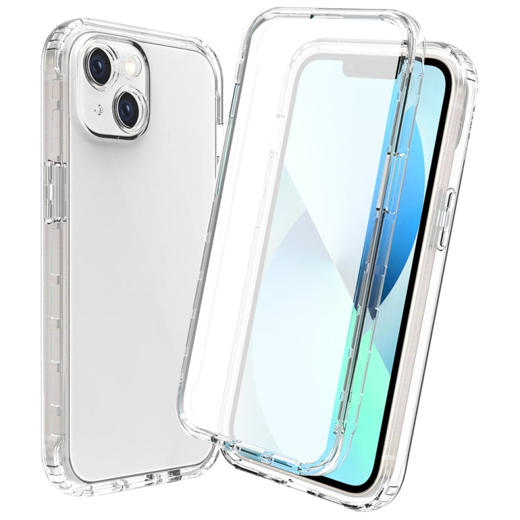 جراب هاتف شفاف متدرج مقاوم للصدمات بالكامل، مناسب لأجهزة iPhone 14 وiPhone 14 Pro وiPhone 14 Plus وiPhone 14 Pro Max