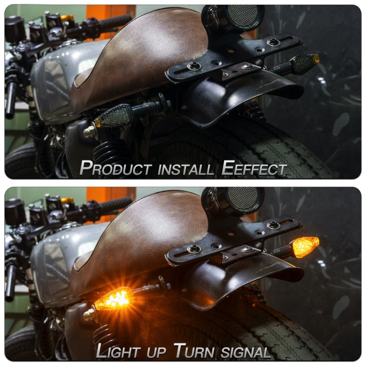 2 PCS KC025 Motorcycle 14LED Turn Signal Light