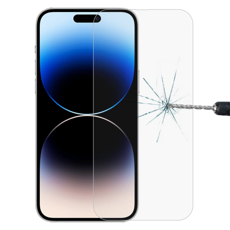غشاء زجاجي مقوى 9H 2.5D بسمك 0.26 مم، مناسب لهاتف iPhone 14 (قطعة واحدة)، لهاتف iPhone 14 Plus (قطعة واحدة)، لهاتف iPhone 14 Pro (قطعة واحدة)، لهاتف iPhone 14 Pro Max (قطعة واحدة)