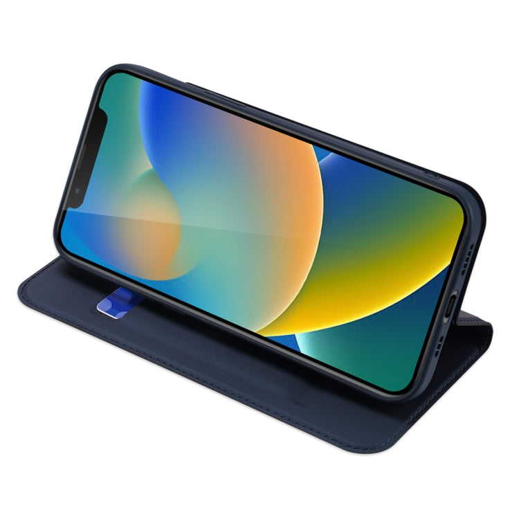 جراب هاتف جلدي مقاوم للصدمات من سلسلة DUX DUCIS Skin Pro، قابل للطي أفقيًا، لهاتف iPhone 14/13، لهاتف iPhone 14 Pro