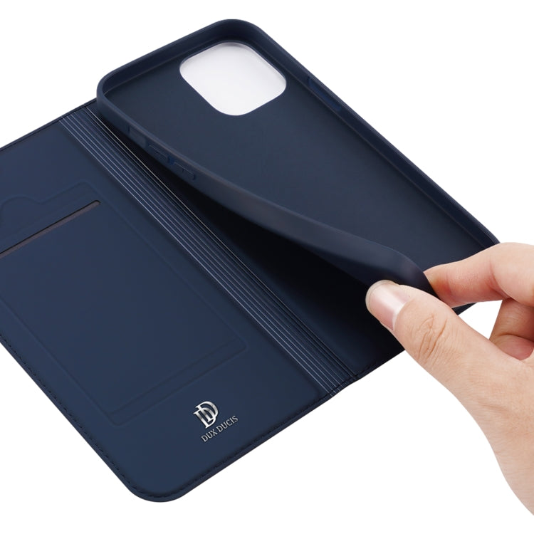 جراب هاتف جلدي مقاوم للصدمات من سلسلة DUX DUCIS Skin Pro، قابل للطي أفقيًا، لهاتف iPhone 14/13، لهاتف iPhone 14 Pro