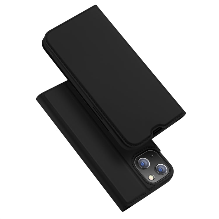جراب هاتف جلدي مقاوم للصدمات من سلسلة DUX DUCIS Skin Pro، قابل للطي أفقيًا، لهاتف iPhone 14/13، لهاتف iPhone 14 Pro