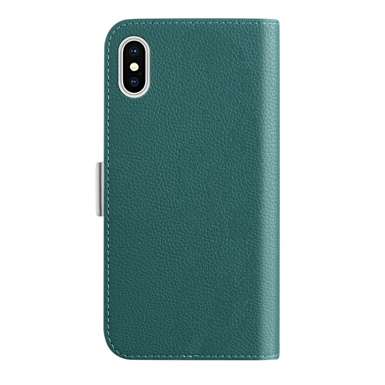 Candy Color Litchi Texture Leather Phone Case, For iPhone XS Max