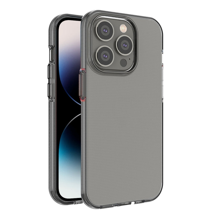 جراب هاتف شفاف من مادة TPU بلونين، لهاتف iPhone 14 Pro Max