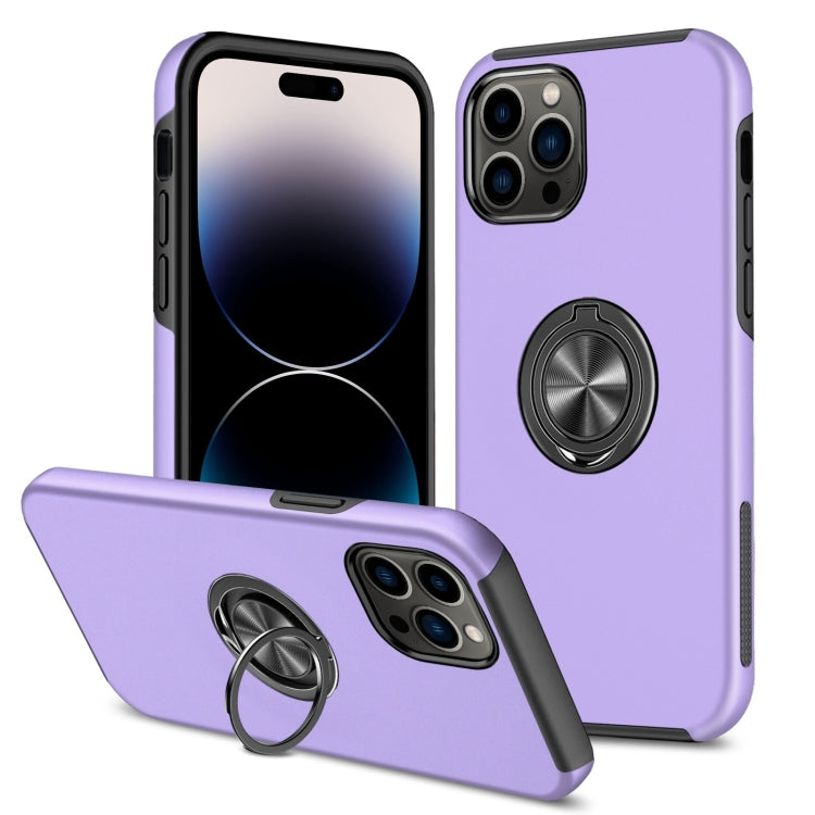 Magnetic Ring Kickstand Shockproof Phone Case, For iPhone 14, For iPhone 14 Plus, For iPhone 14 Pro, For iPhone 14 Pro Max
