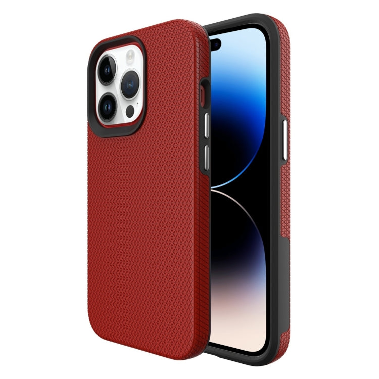جراب هاتف بتصميم مثلث مدرع، مناسب لأجهزة iPhone 14 Pro وiPhone 14 Plus وiPhone 14