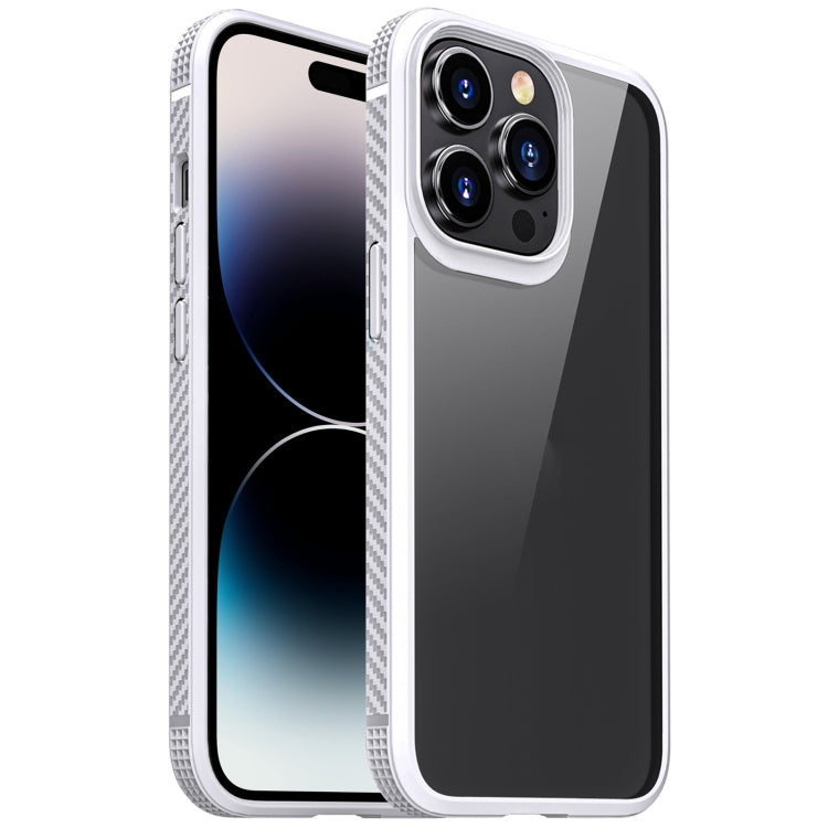 جراب مضاد للصدمات مصنوع من ألياف الكربون مع وسادة هوائية بأربع زوايا، لهاتف iPhone 14 Pro Max، وiPhone 14 Pro، وiPhone 14 Plus