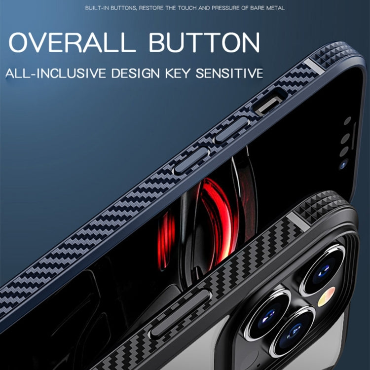 جراب مضاد للصدمات مصنوع من ألياف الكربون مع وسادة هوائية بأربع زوايا، لهاتف iPhone 14 Pro Max، وiPhone 14 Pro، وiPhone 14 Plus