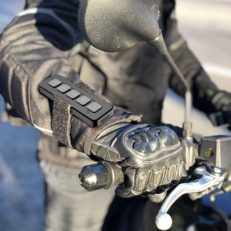 BT006 Motorcycle IPX4 Wireless Bluetooth 5.0 Remote Controller, Support Phone Call, BT006