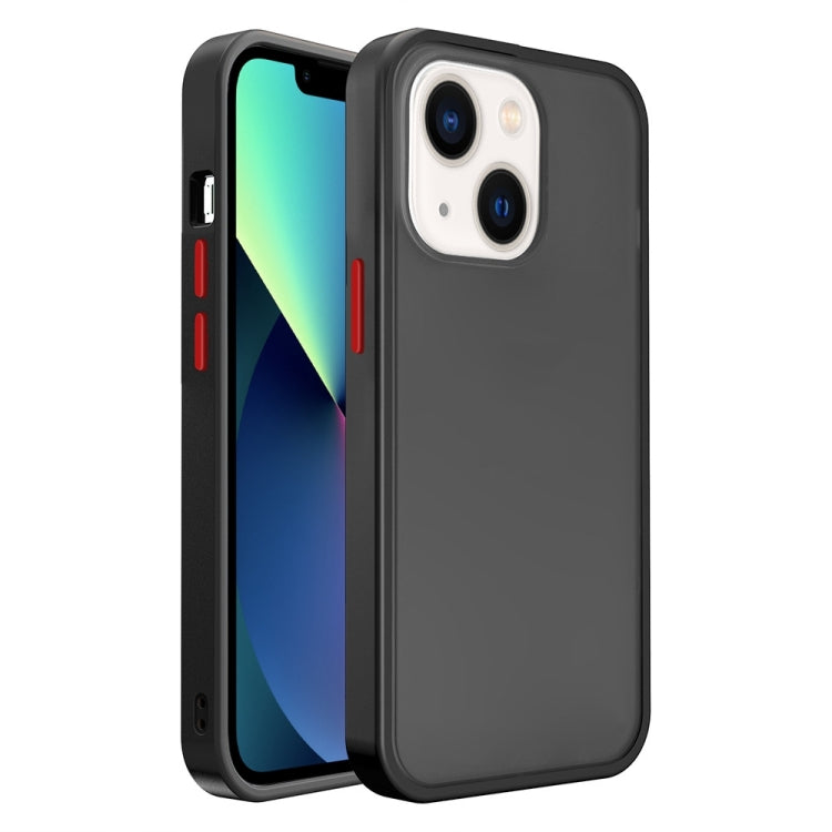 جراب هاتف شفاف بملمس الجلد غير اللامع، مناسب لأجهزة iPhone 14 وiPhone 14 Plus وiPhone 14 Pro وiPhone 14 Pro Max