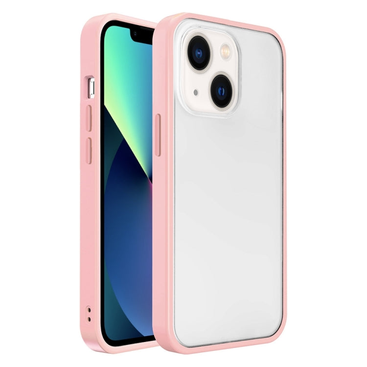 جراب هاتف شفاف بملمس الجلد غير اللامع، مناسب لأجهزة iPhone 14 وiPhone 14 Plus وiPhone 14 Pro وiPhone 14 Pro Max